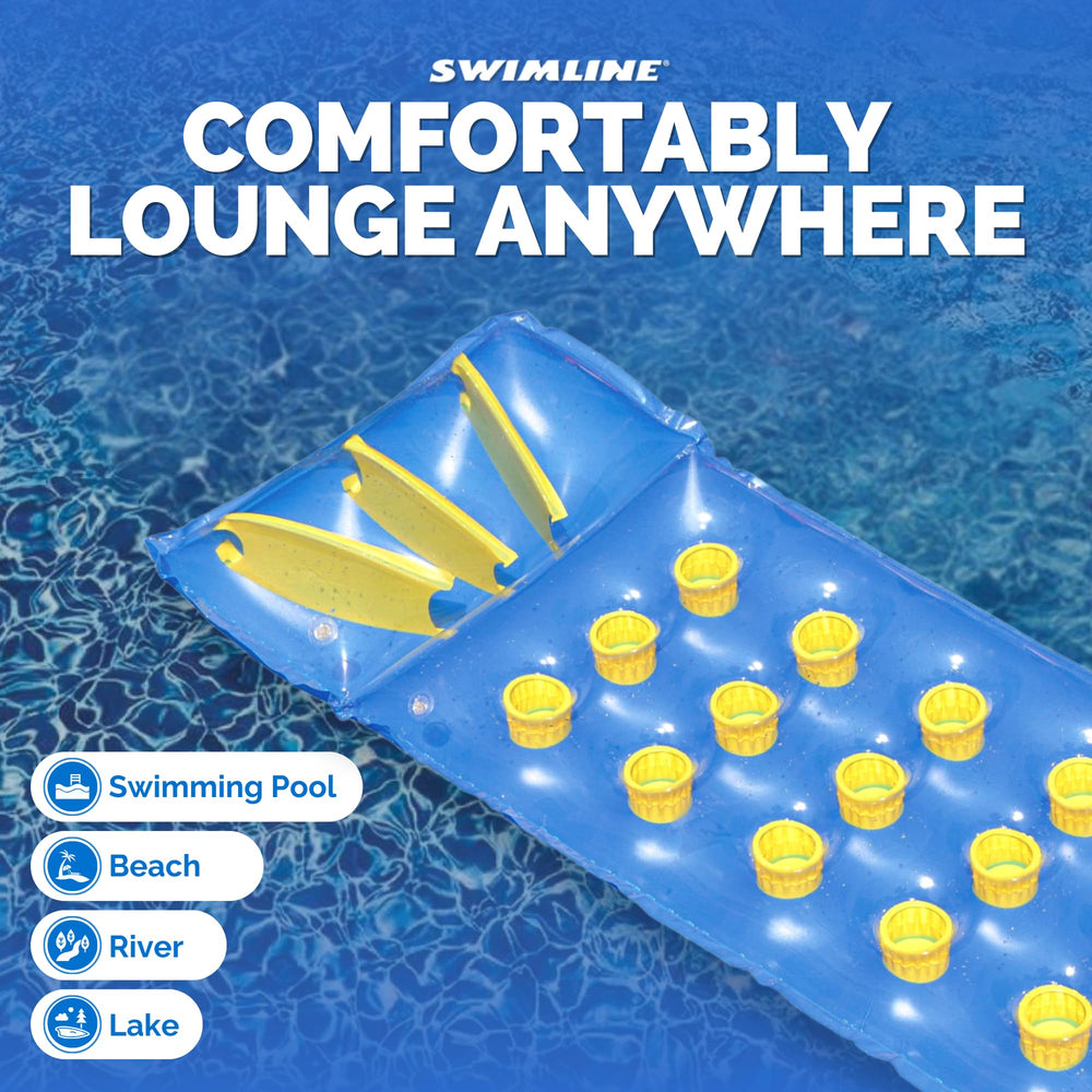 Colors may vary, adding a playful poolside look with Swimline 9035