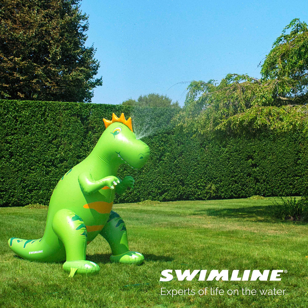 Swimline dimensions 85 x 46 x 76 inches define a dramatic backyard display