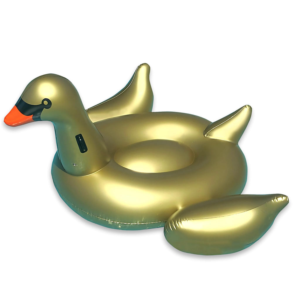Swimline Golden Goose base lounge area for spacious pool relaxation.