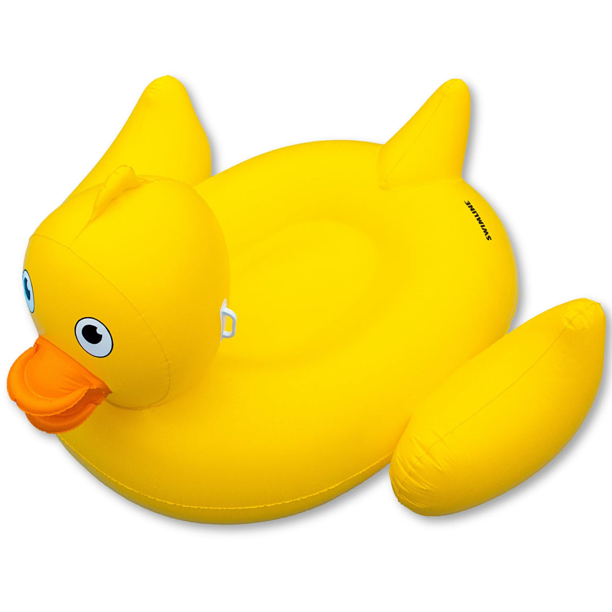 Swimline Original 90620 giant lucky ducky float top view for shared lounging