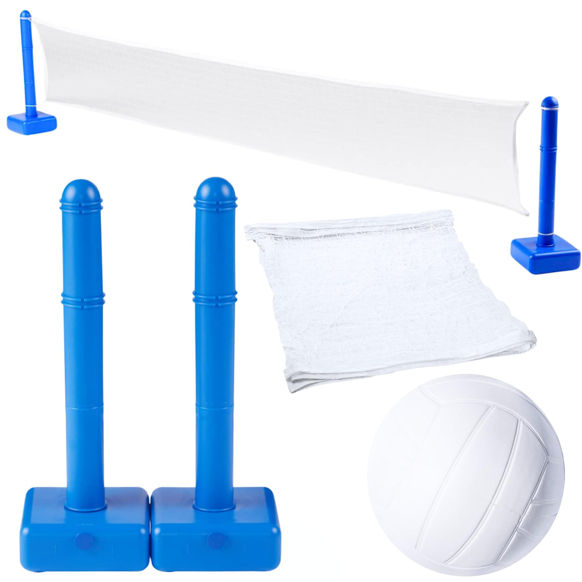 Swimline Original pool volleyball net adjustable up to 20 ft for any pool