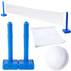 Swimline Original pool volleyball net adjustable up to 20 ft for any pool