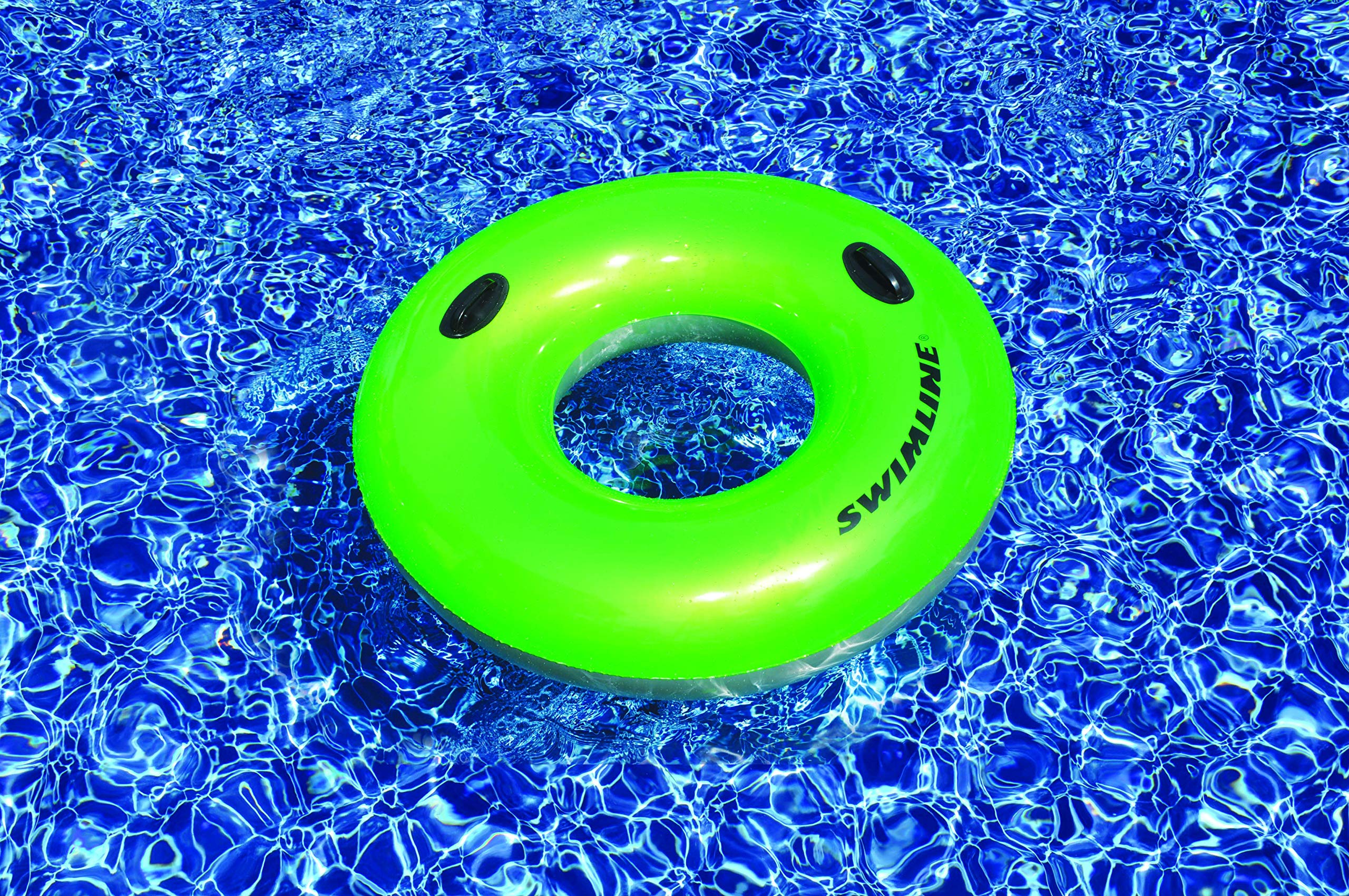 Swimline Suntanner 42in pool ring easy inflate and store after use