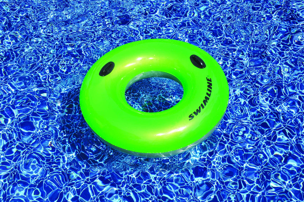 Swimline Suntanner 42in pool ring easy inflate and store after use