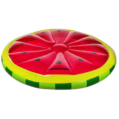 Swimline Watermelon Slice Floating Pool Island, 60-inch diameter, a spacious lounge for sunny pool days.