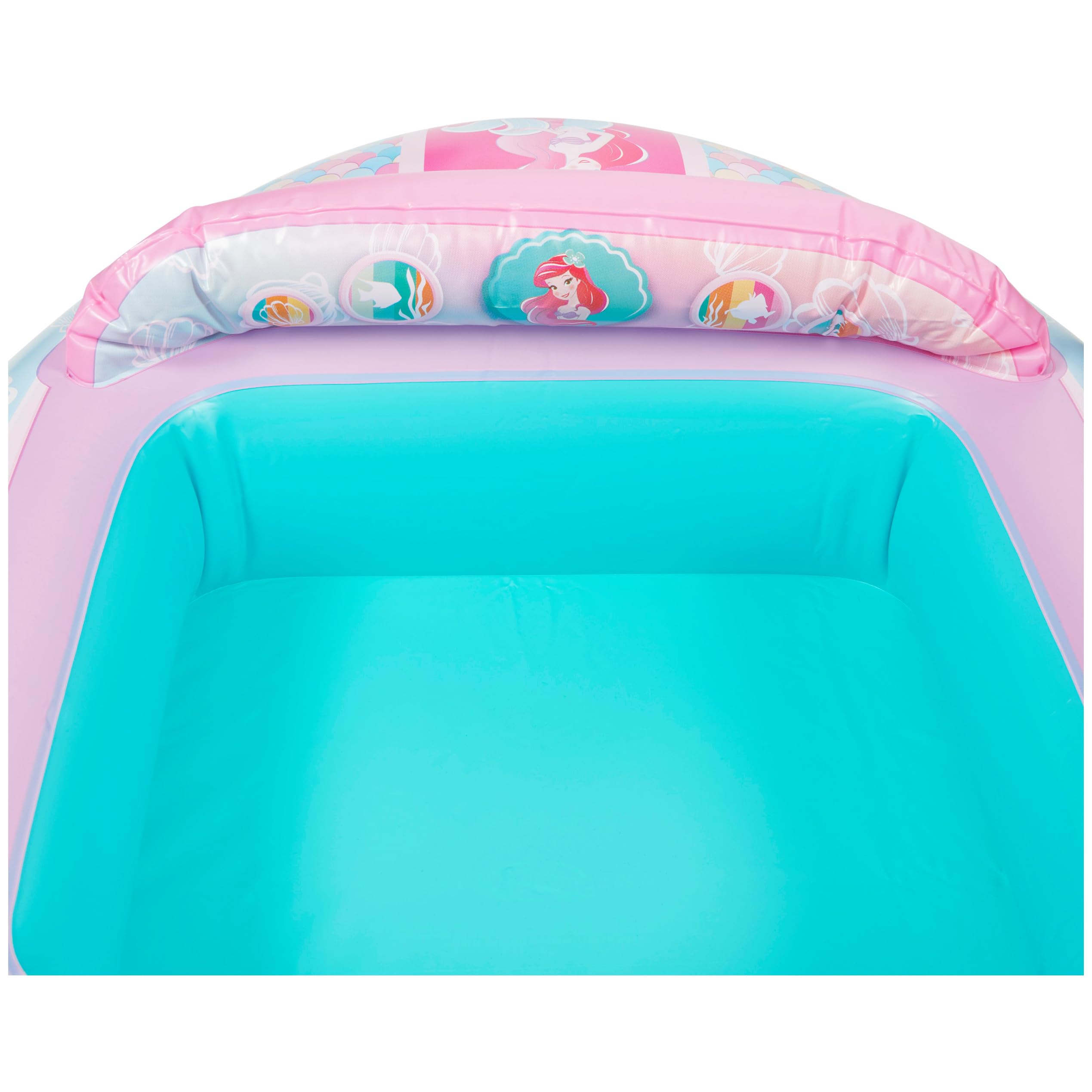 SwimWays Ariel roomy size for kids ages 3 and up.