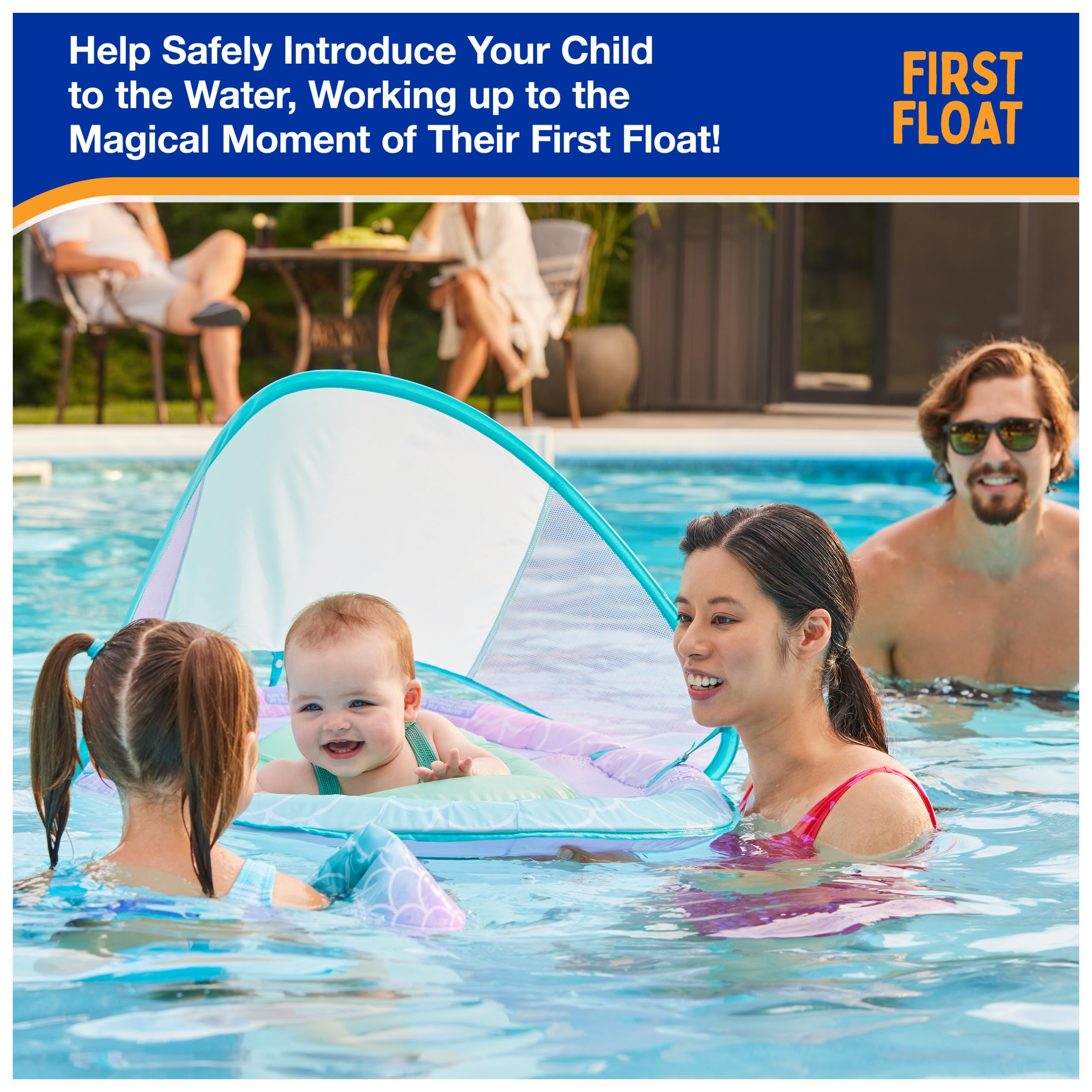 SwimWays Compact Fold for easy packing and travel.
