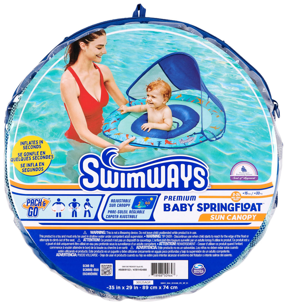 SwimWays Carry Bag makes travel and pool trips easy and organized.