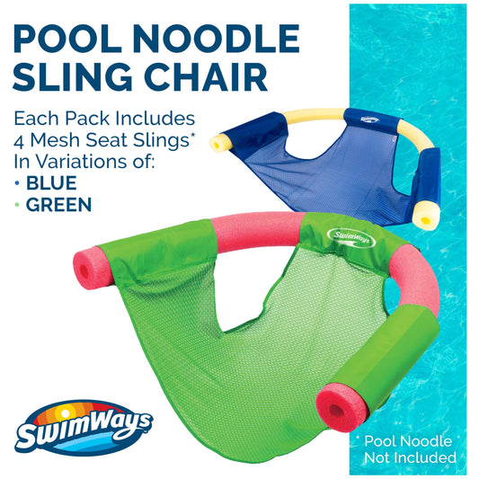 SwimWays four-pack slings displayed for simple DIY chair setup