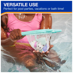 SwimWays Gabby’s Dollhouse folding net for easy retrieval and transport.