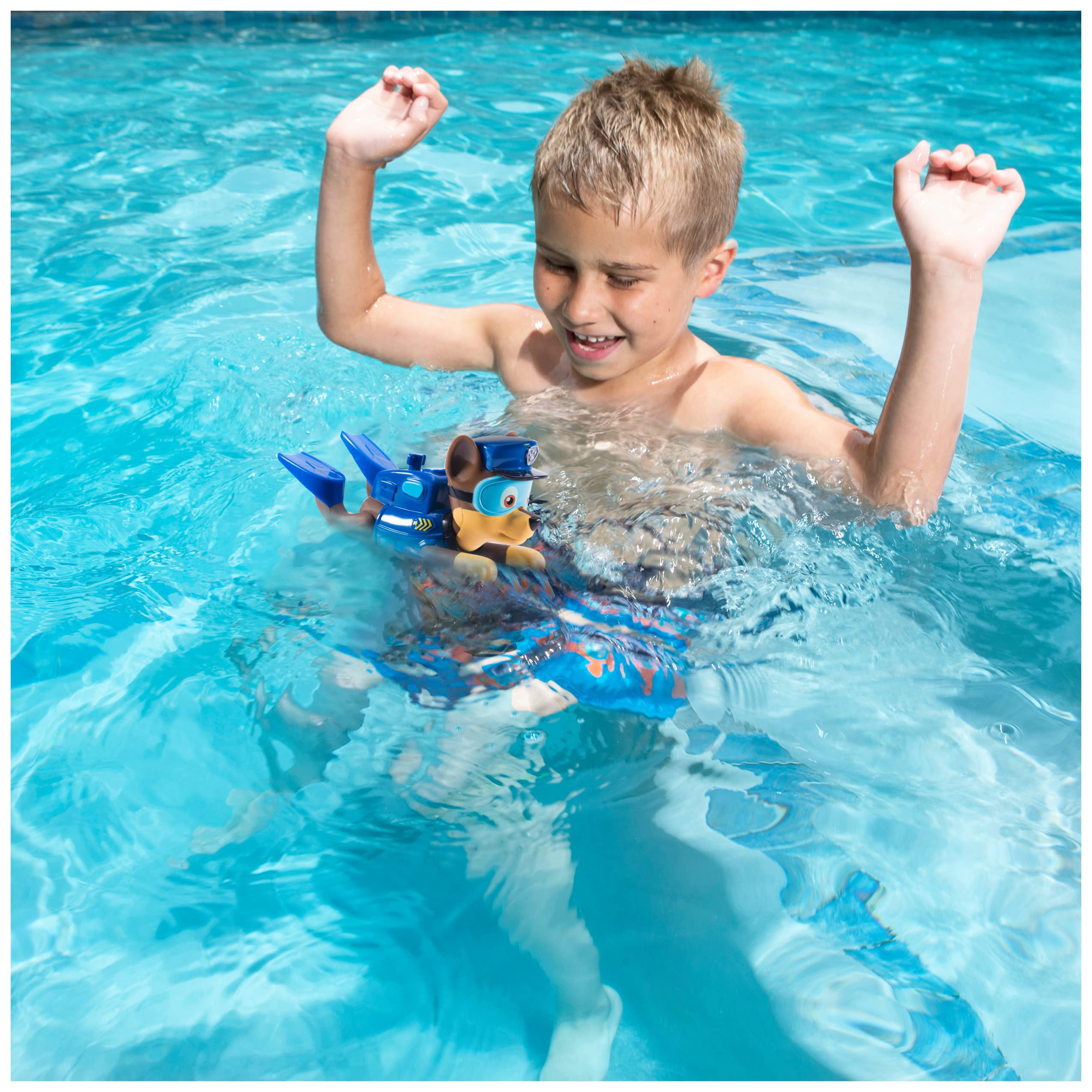 Chase self-propels with a wind twist for hands-free water fun
