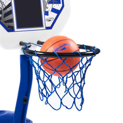 SwimWays Poolside Basketball includes pro-style ball and net
