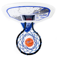 SwimWays Poolside Basketball multi-player design invites friends to join