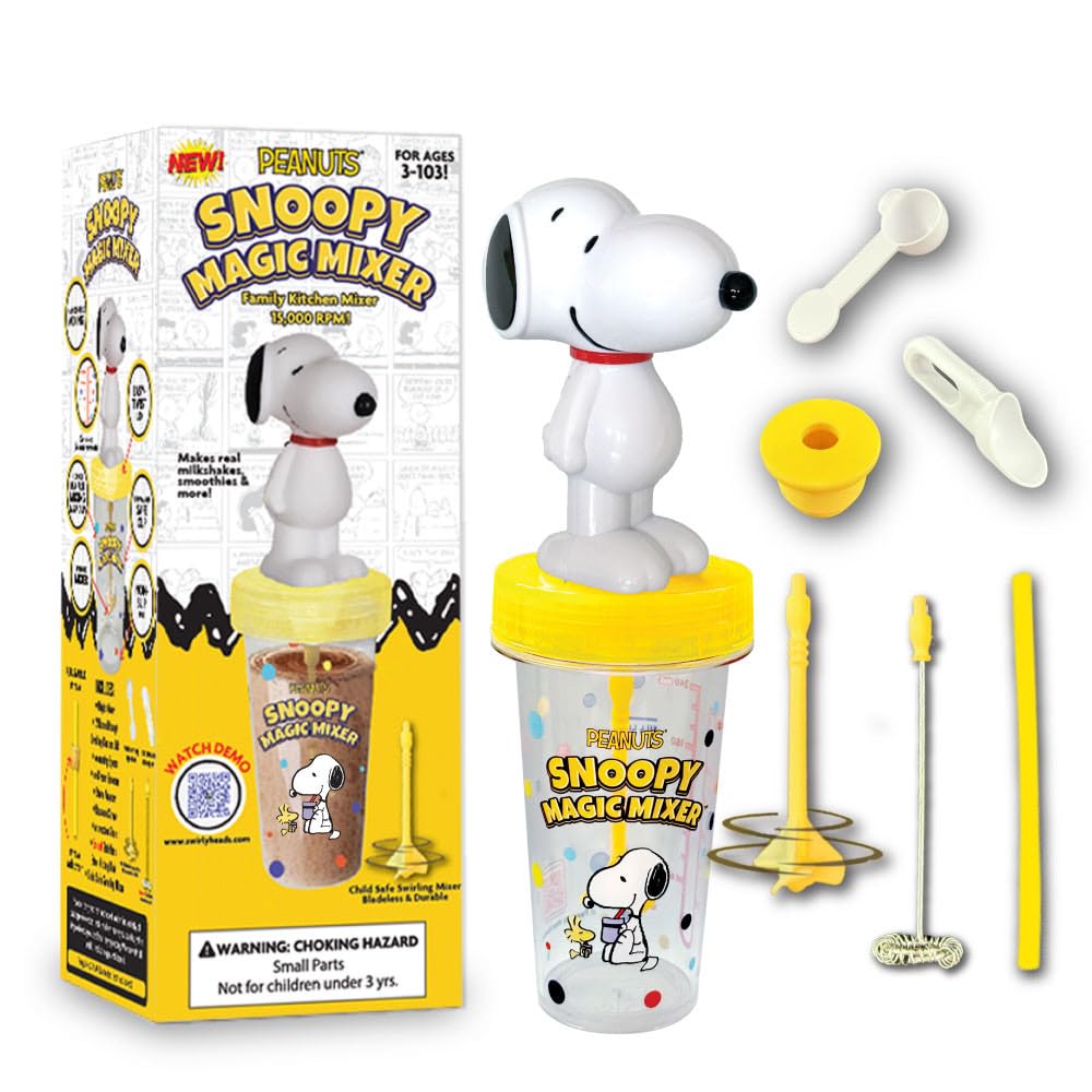 Swirly Heads MAGIC MIXER compact, mess-free drinks for families.