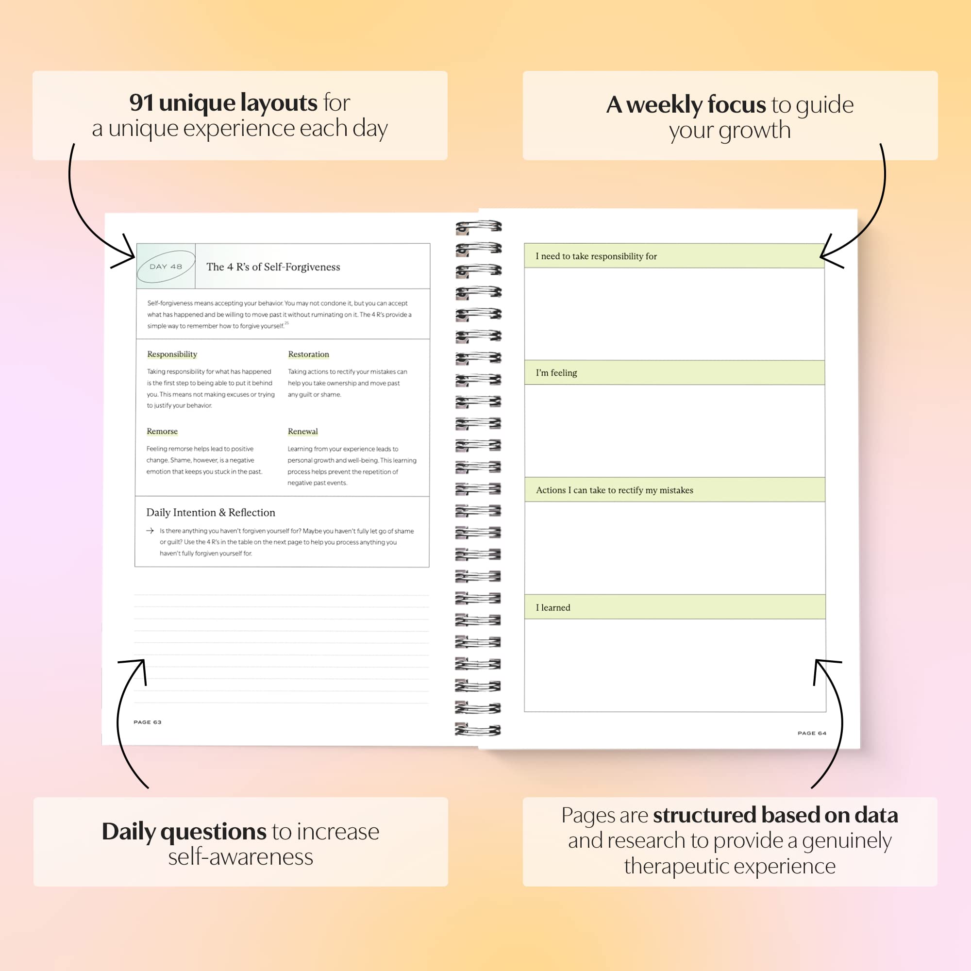 Switch Research Self-Love 13-week structure guides steady personal growth.
