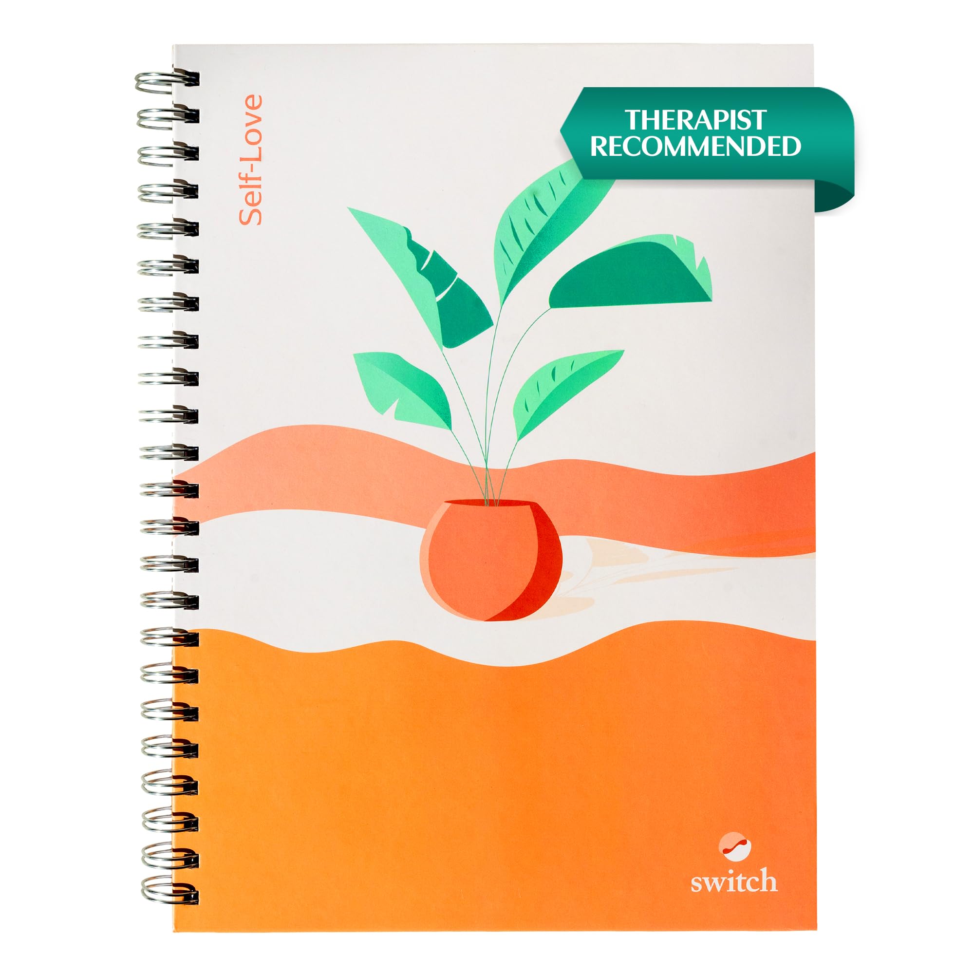 Switch Research Self-Love Journal cover, premium design for daily reflection.