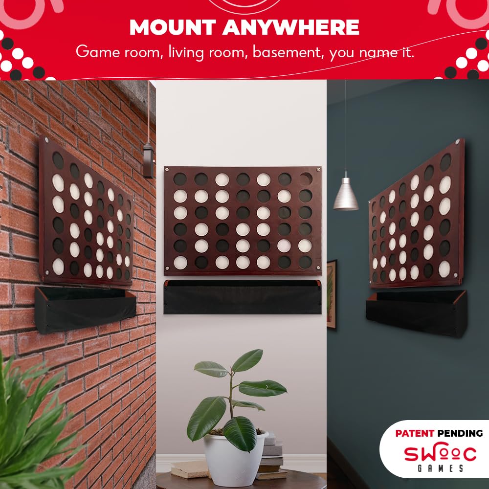 SWOOC Games wall decor doubles as an interactive game night centerpiece.