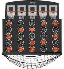 SWOOC Low Post Lineup wall-mounted giant basketball 4-in-a-row for home play