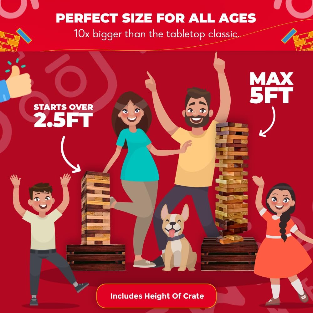 SWOOC max height—tower can reach up to five feet for thrilling play