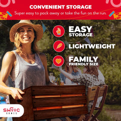 SWOOC weather-resistant wood—varnished finish withstands splashes and humidity