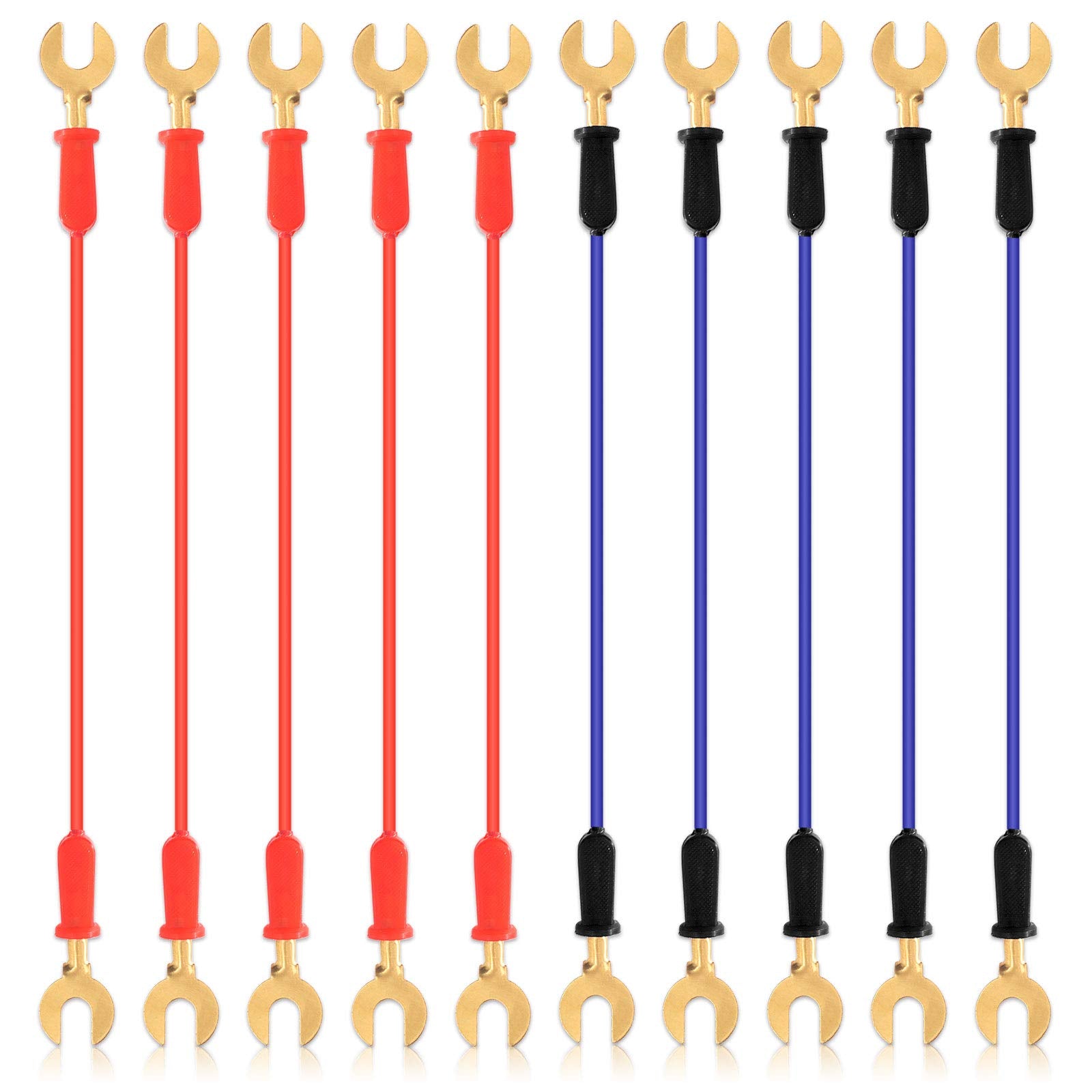 Swpeet red interconnect wire kit for classroom circuit demos.