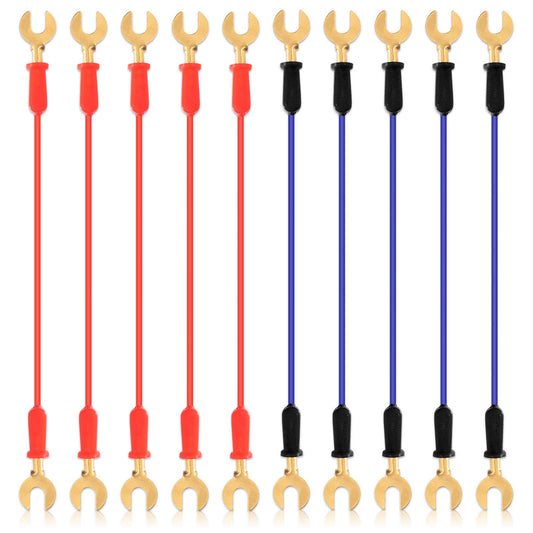Swpeet red interconnect wire kit for classroom circuit demos.
