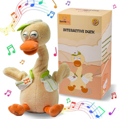 SWTOIPIG talking dancing duck toy front view for kids' play