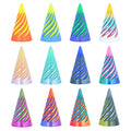 Sybedu 12Pcs mini spiral cone pyramids for tactile focus and visual interest