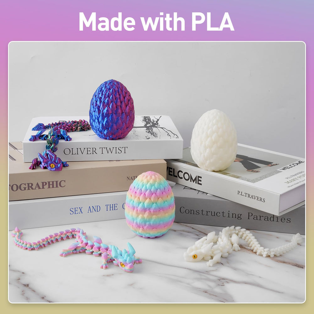 SYEFKJSA decorative dragon egg accent brightens shelves and desks.