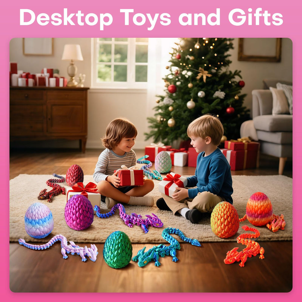 SYEFKJSA gift-ready dragon egg set makes a unique Easter or decor gift
