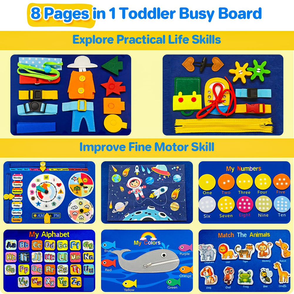 SYHLN ocean-themed and puzzle sections on busy board for problem solving.