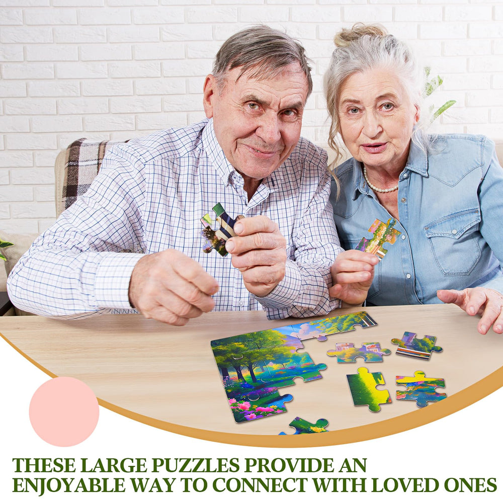 Syhood forests puzzles provide soothing focus during quiet moments and cognitive play.