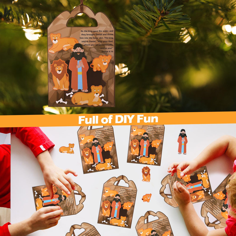Syhood 24 lions craft pieces for group activities