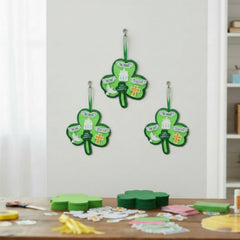 Syhood green ribbon set enhances finish and display