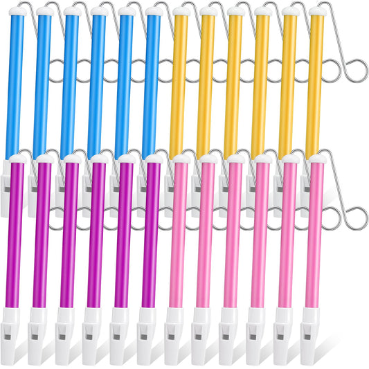 Syhood slide whistle in blue suitable for classroom activities and group play.