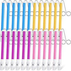 Syhood slide whistle in blue suitable for classroom activities and group play.