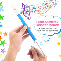 Syhood yellow slide whistle, highly visible for celebrations and events.