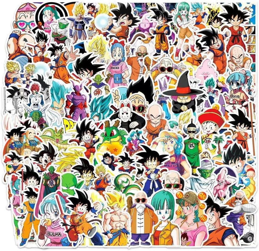 syhskhy Dragon Ball stickers front view for vibrant laptop customization
