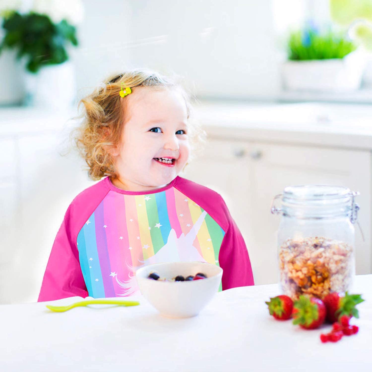 Sylfairy Art Smock shows three pockets for brushes and tools