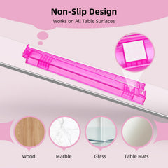 SYMORIN clear acrylic mahjong racks showcase integrated pushers
