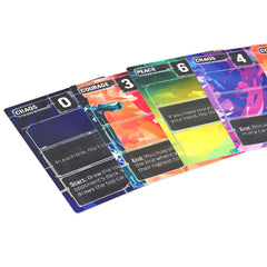 Synapses Games Compile Main 2 card actions depict dynamic effects and tactical planning.