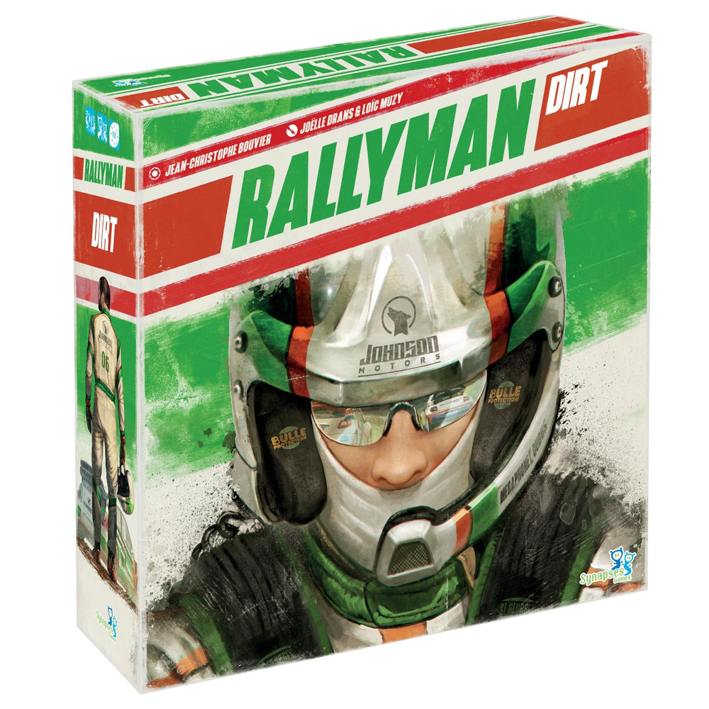 Synapses Games Rallyman DIRT track tiles for customizable rally courses.