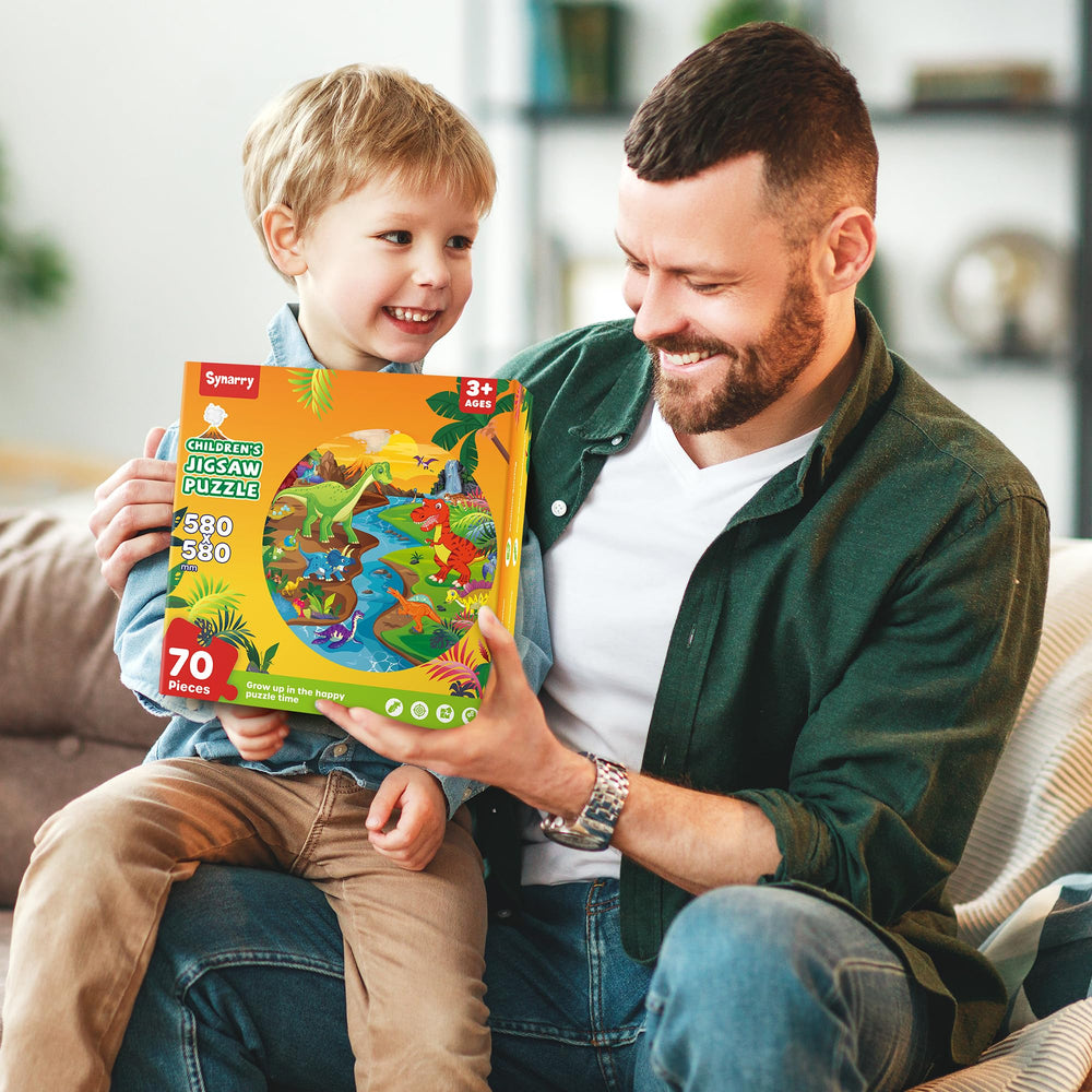 SYNARRY makes a colorful dinosaur gift for kids ages 3 to 8.