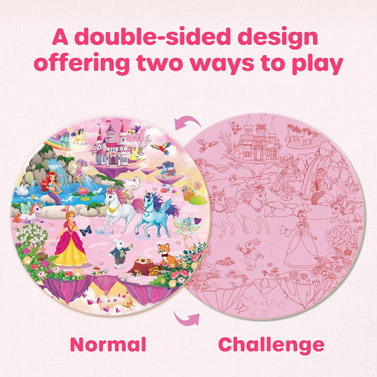 SYNARRY princess floor puzzle characters inviting storytelling for preschoolers.