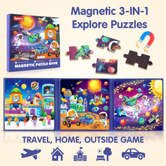 SYNARRY Space Puzzles Mars Exploration: vibrant pieces boost problem solving on the go
