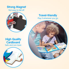 SYNARRY travel activity book ideal for quiet car or plane time.