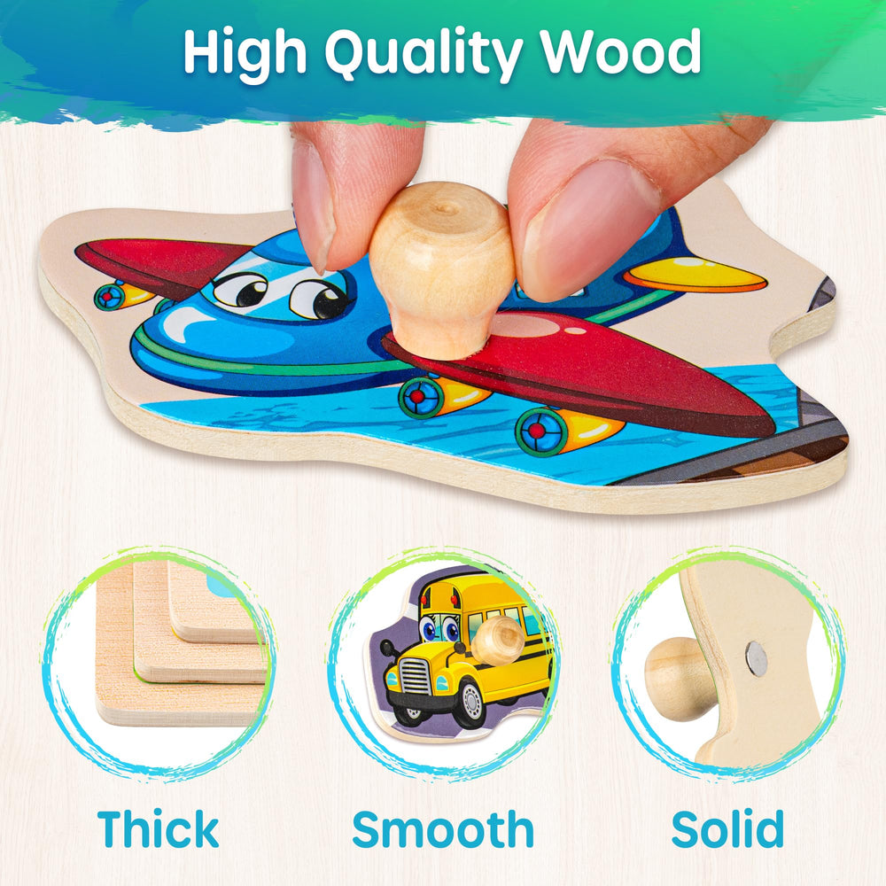 SYNARRY animals puzzle introduces common animals through interactive play.
