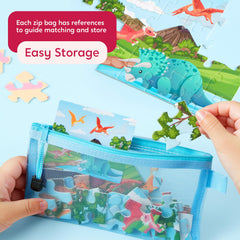 SYNCFUN dinosaur sky scene puzzle enhances concentration during play