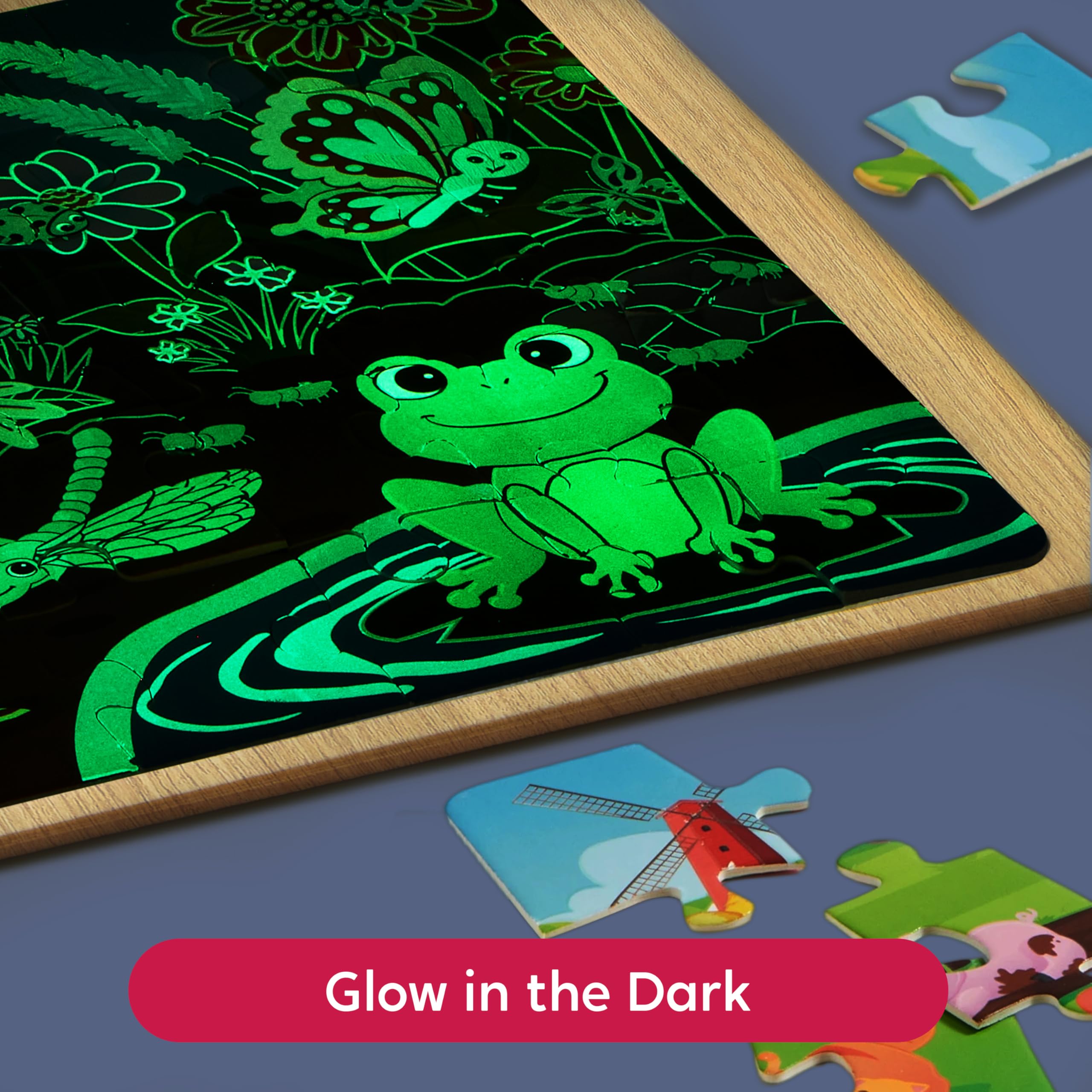 SYNCFUN Glow-in-dark elements add after-dark excitement for immersive play.