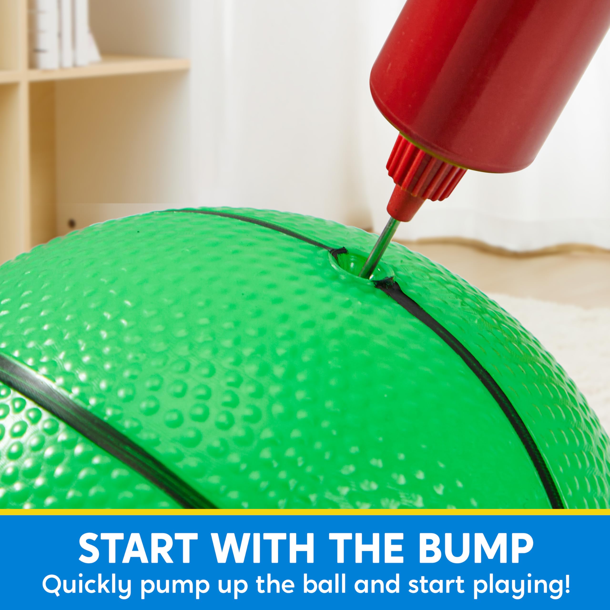 SYNCFUN mini basketballs suitable for indoor and outdoor use.